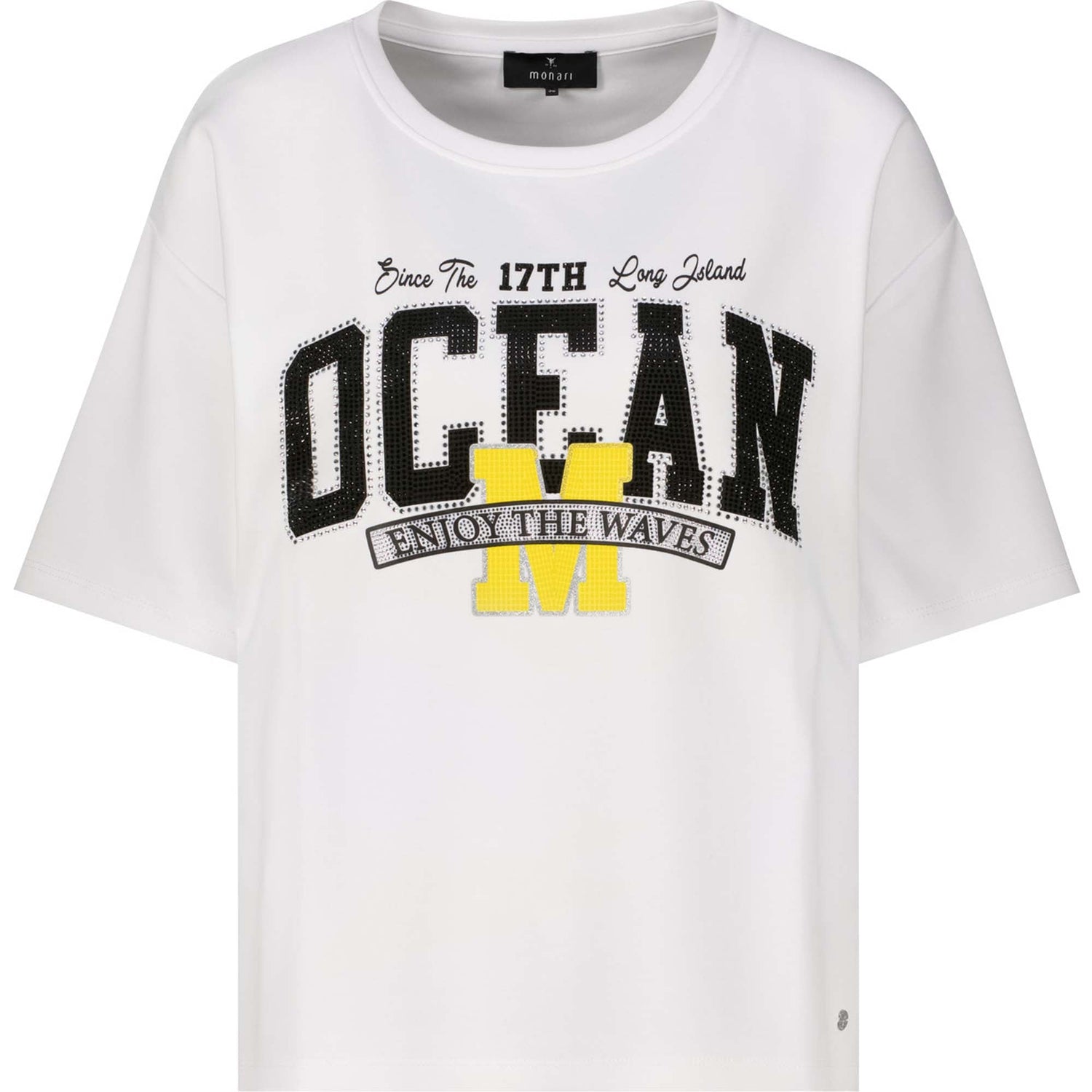 Sweatshirt mit Schmuckschrift - Mode von Monari