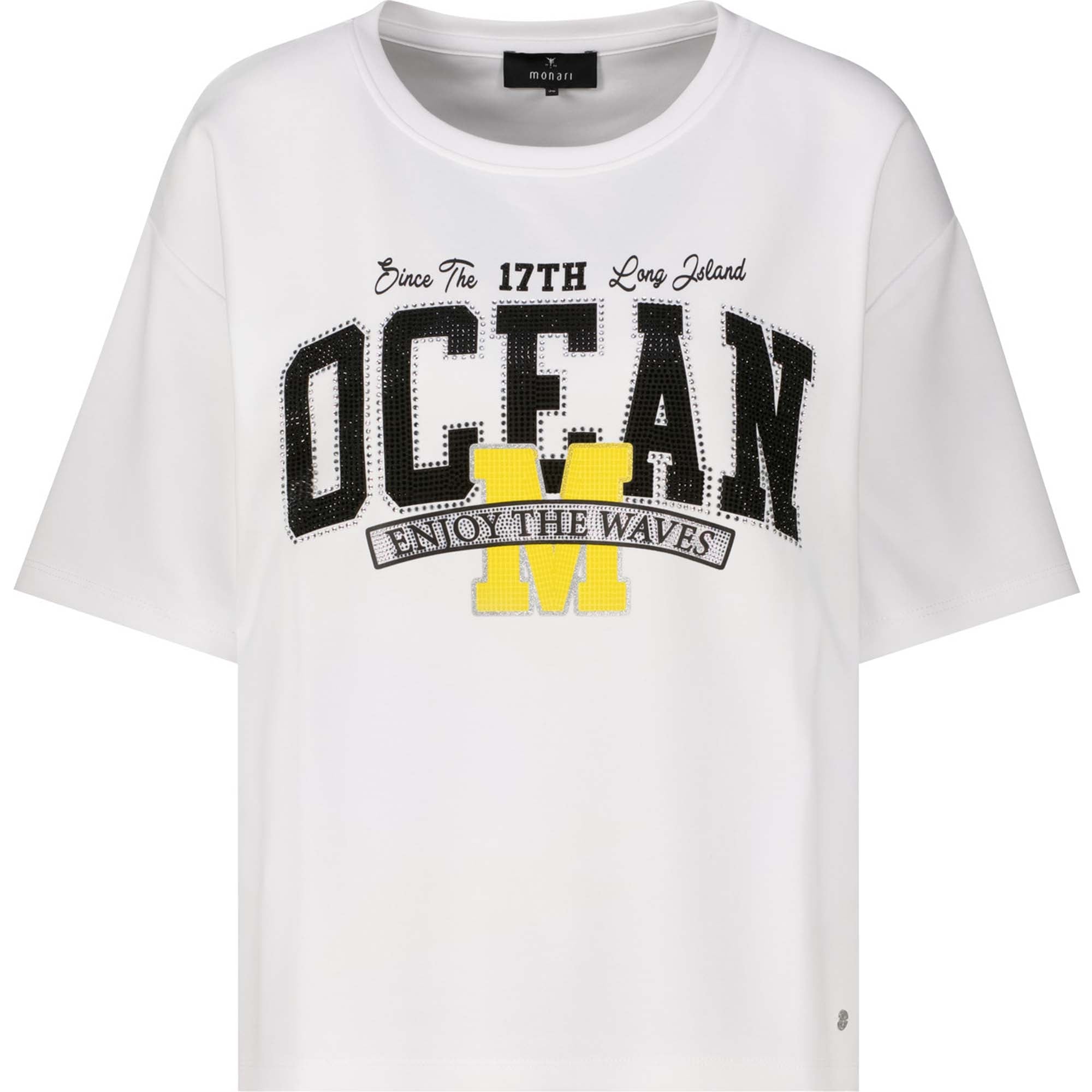 Sweatshirt mit Schmuckschrift - Mode von Monari