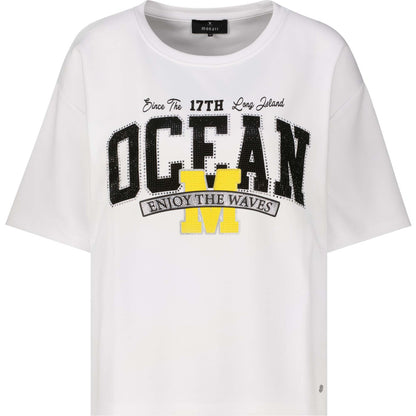 Sweatshirt mit Schmuckschrift - Mode von Monari