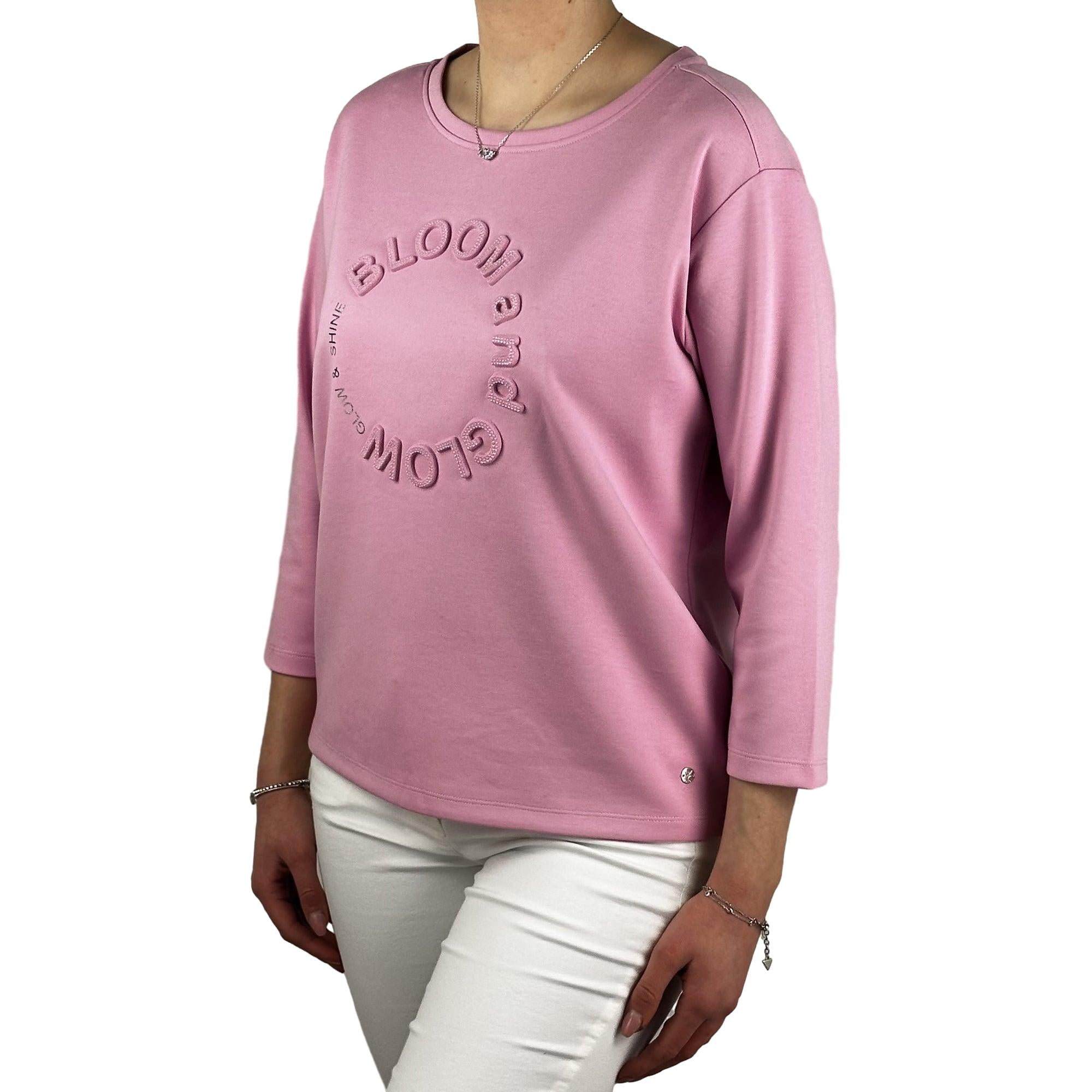Sweatshirt mit Schriftzug. Mode von Monari. Seidel Moden Onlineshop