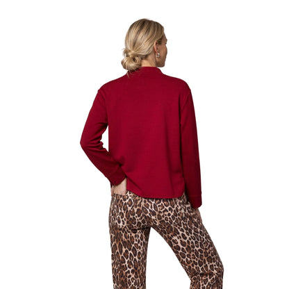 Sweatshirt mit Stehkragen - Mode von Monari