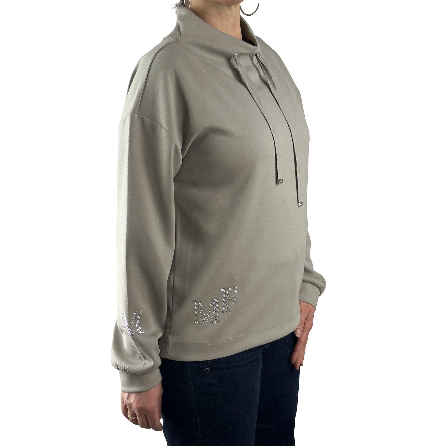 Sweatshirt mit Strassdetails. Mode von Monari. Seidel Moden Onlineshop