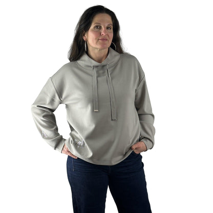 Sweatshirt mit Strassdetails. Mode von Monari. Seidel Moden Onlineshop