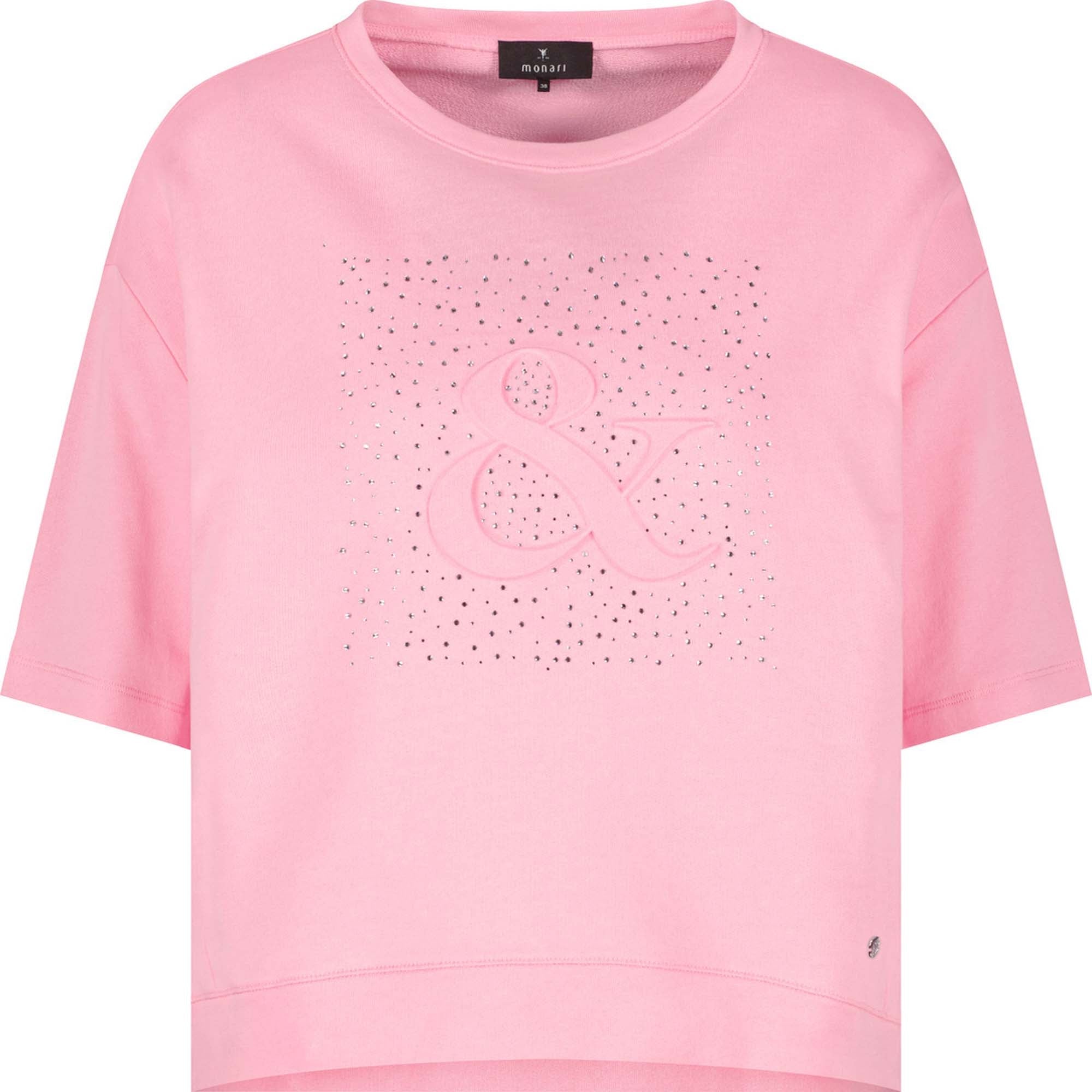 Sweatshirt mit Strassschmuck - Mode von Monari