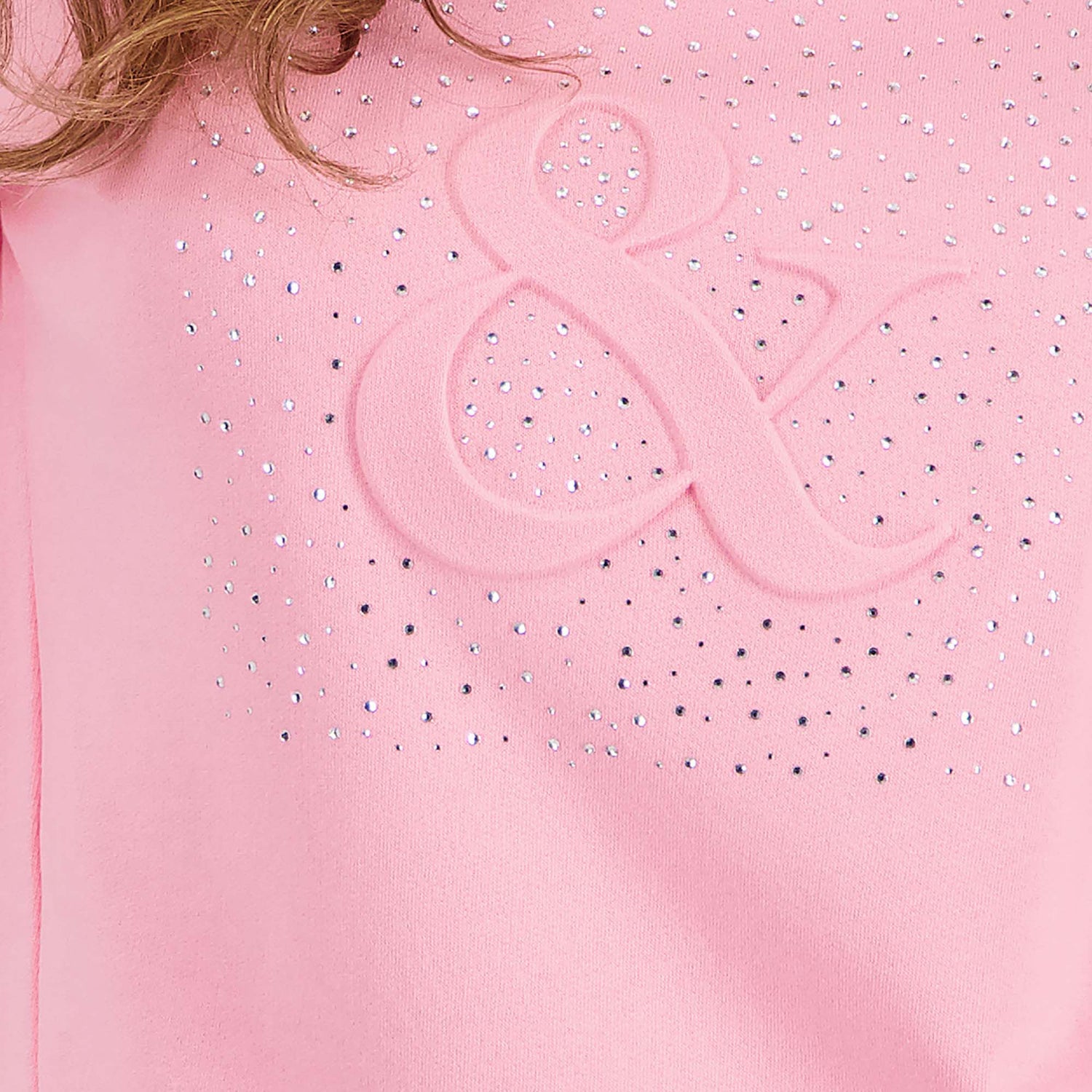 Sweatshirt mit Strassschmuck - Mode von Monari