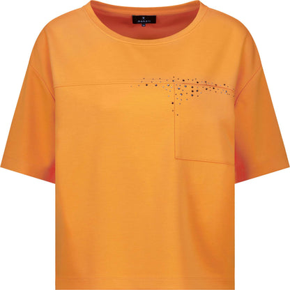 Sweatshirt mit Strasssteinen - Mode von Monari