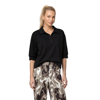 Sweatshirt mit Strasssteinen - Mode von Monari