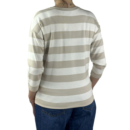 Sweatshirt mit V-Ausschnitt. Mode von Monari. Seidel Moden Onlineshop