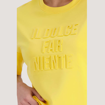 T-Shirt mit Prägeschriftzug - Mode von Monari