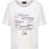 T-Shirt mit Strassschrift - Mode von Monari
