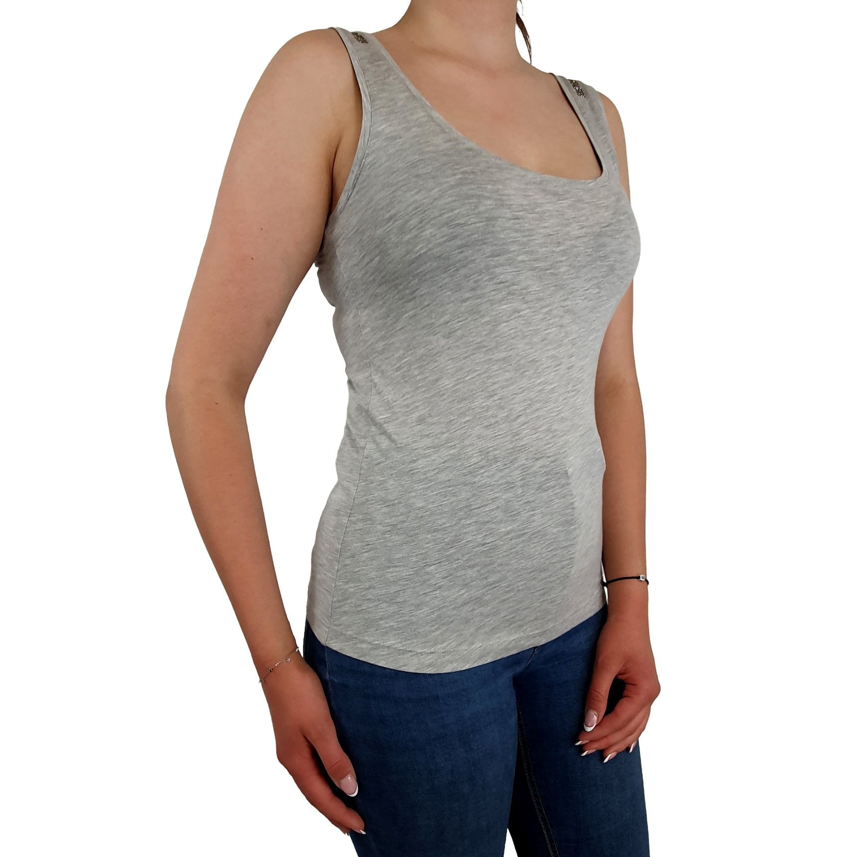 Top mit Strasssteinchen. Mode von Monari. Seidel Moden Onlineshop