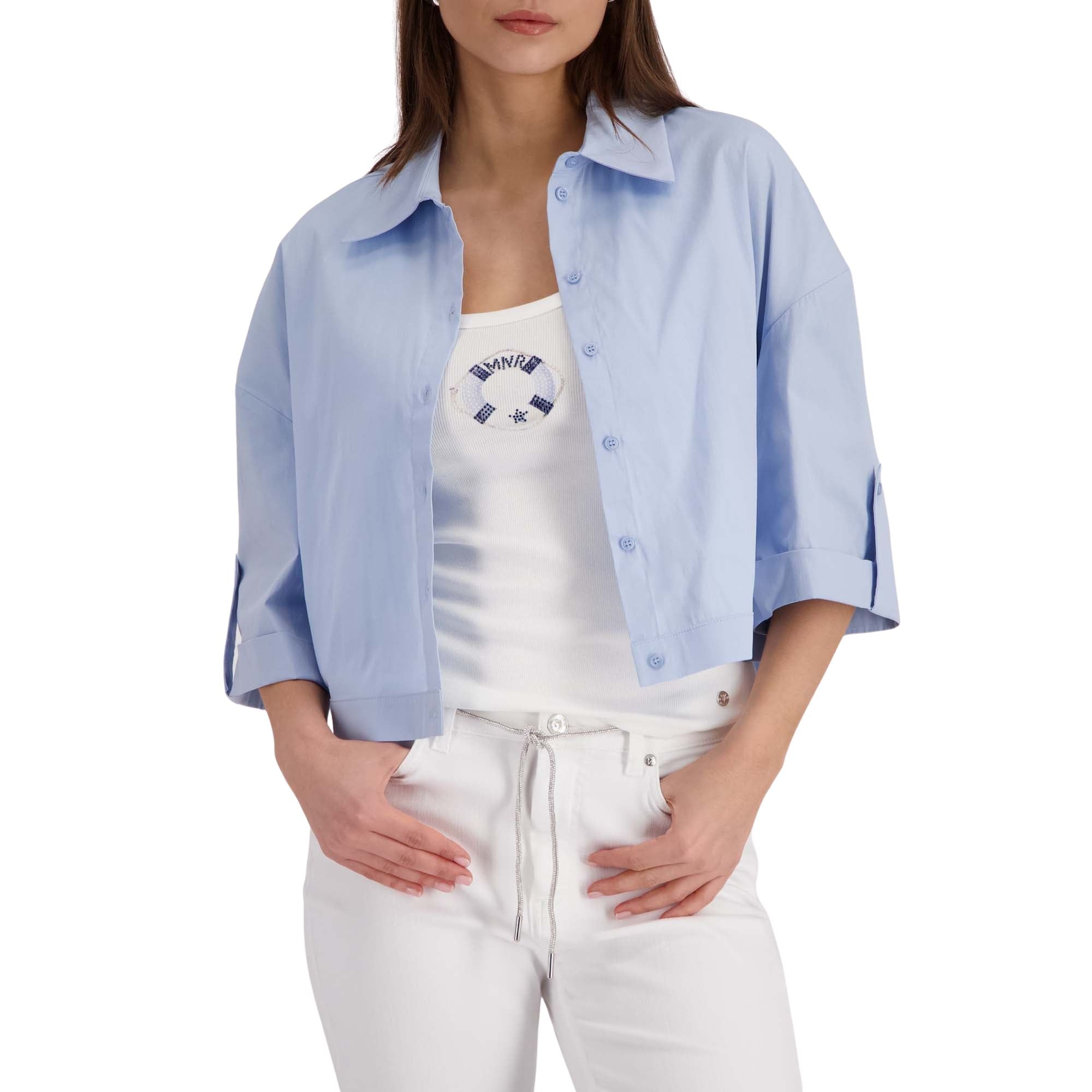 Verkürzte Bluse - Mode von Monari