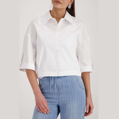 Verkürzte Bluse - Mode von Monari