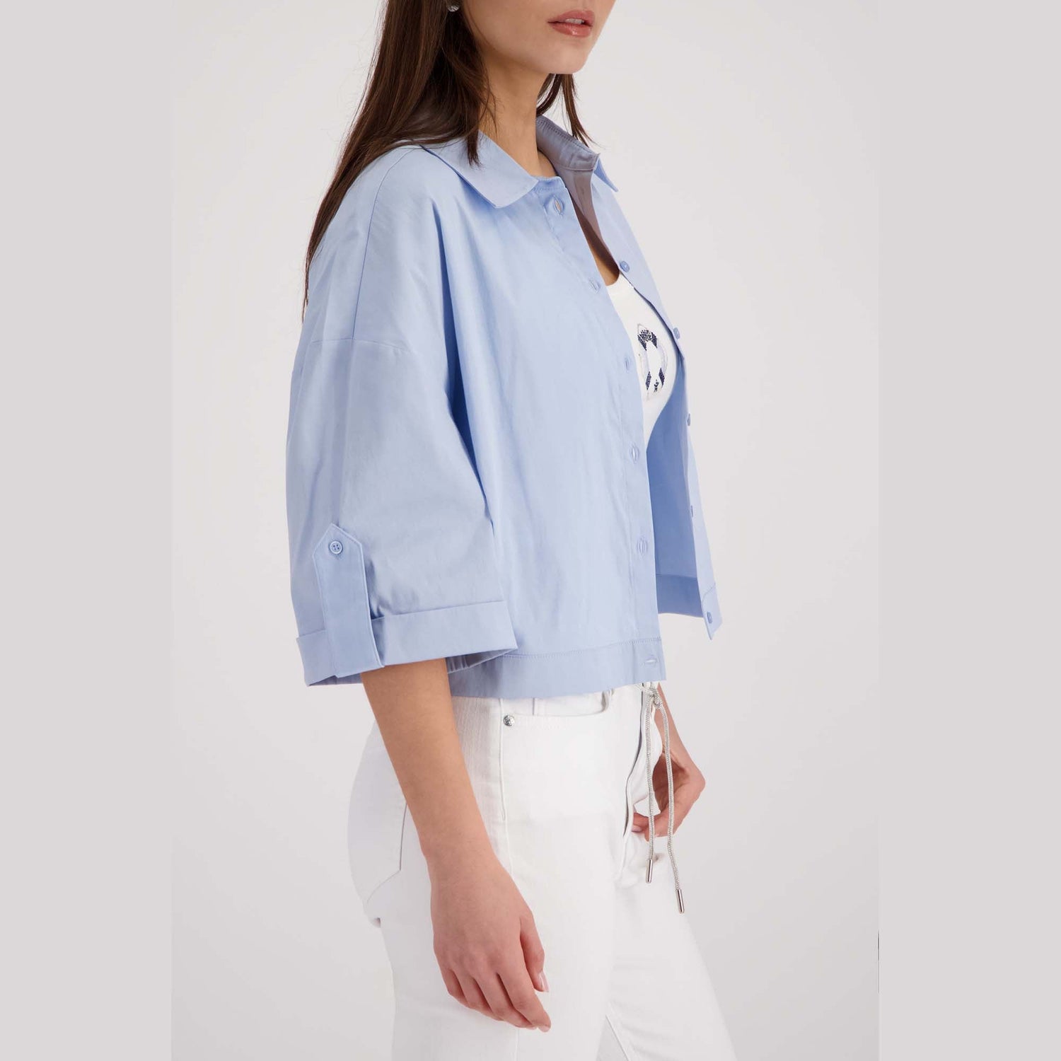 Verkürzte Bluse - Mode von Monari