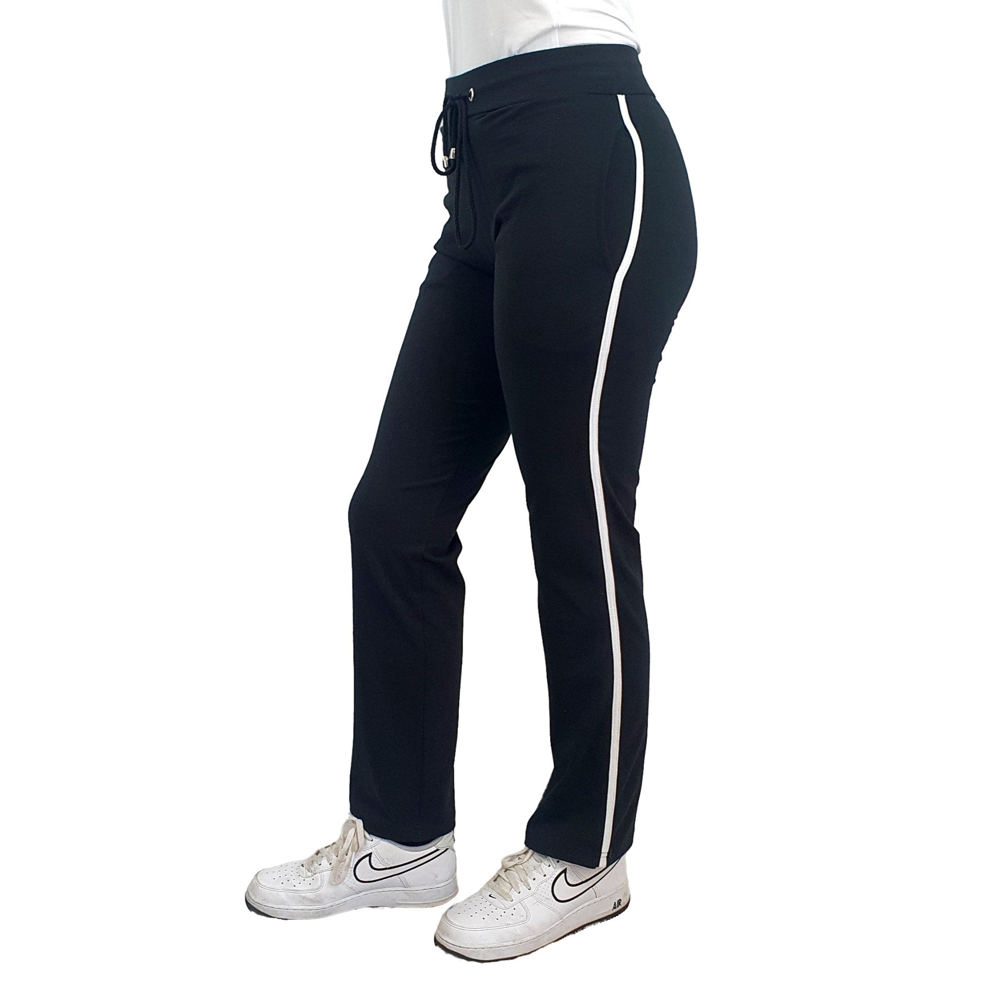 Freizeithose mit Galonstreifen. Mode von M.X.O. Seidel Moden Onlineshop