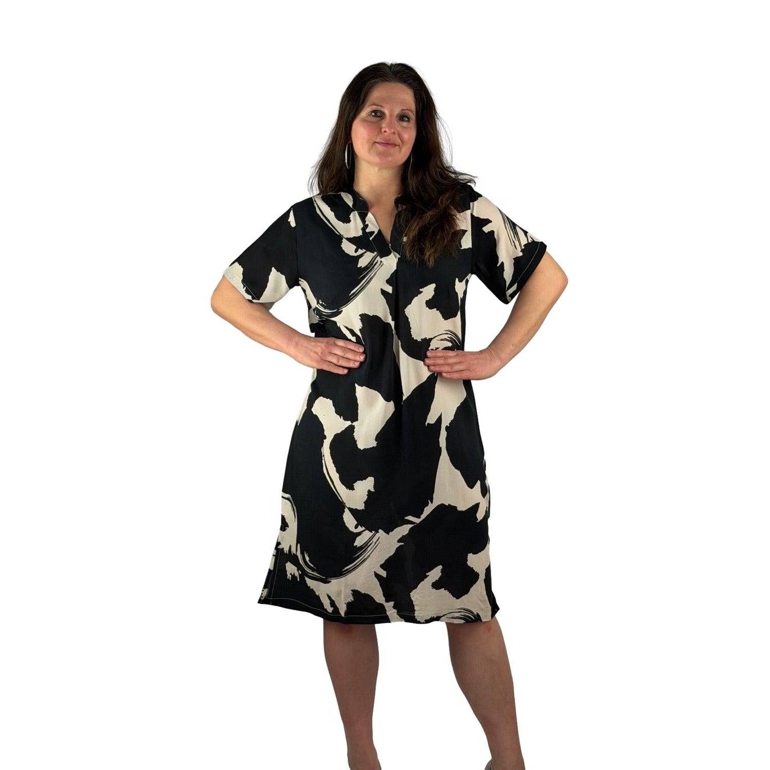 Gemustertes Kleid - Mode von M.X.O