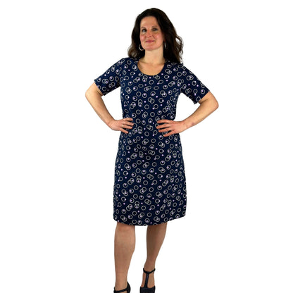 Kleid mit Allover-Print. Mode von M.X.O. Seidel Moden Onlineshop