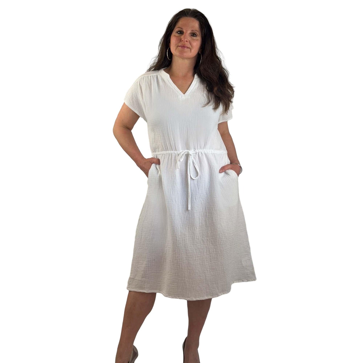 Kleid in Crashoptik - Mode von M.X.O