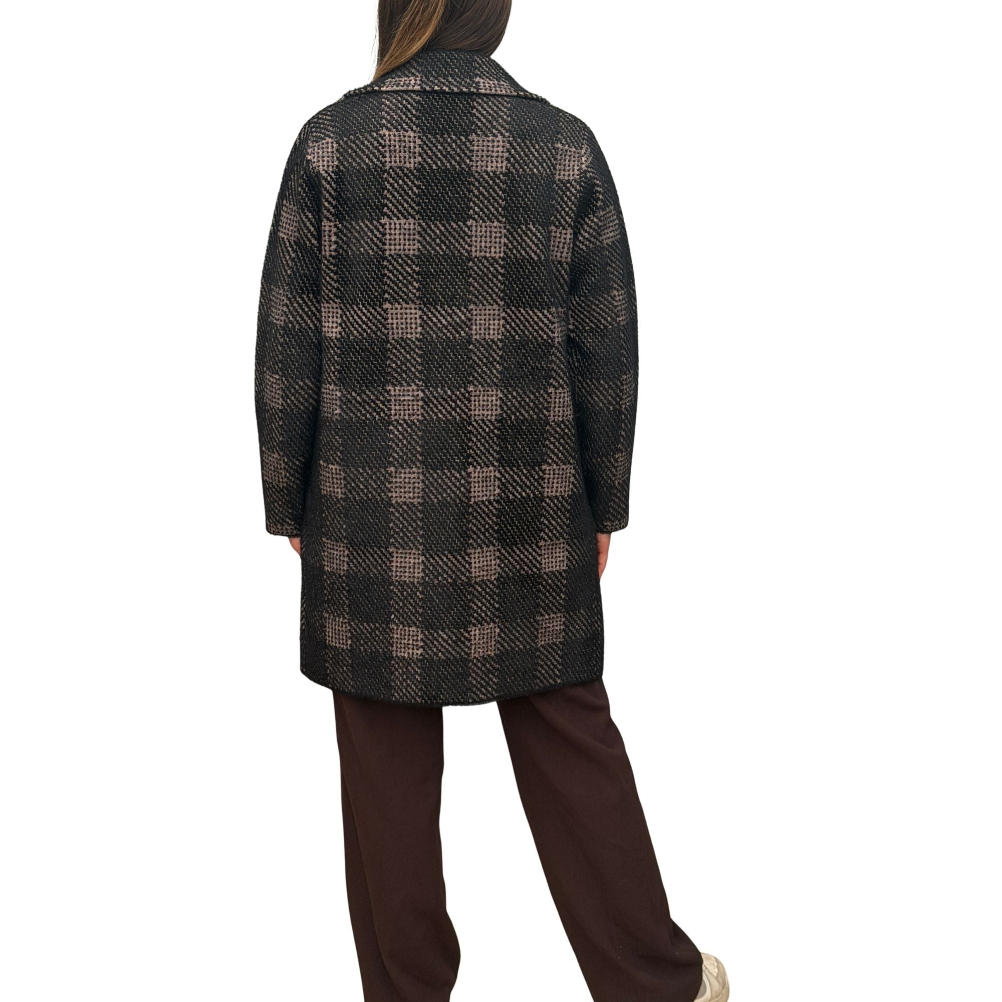 Mantel mit Karomuster - Mode von M.X.O