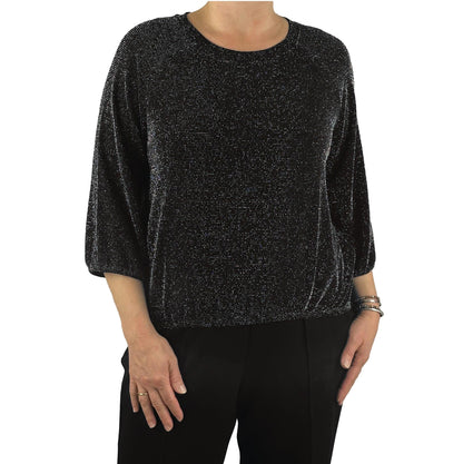 Shirt mit Lurex. Mode von M.X.O. Seidel Moden Onlineshop