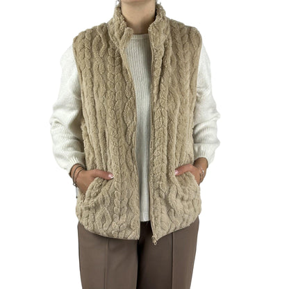 Weste in Flauschqualität - Mode von M.X.O