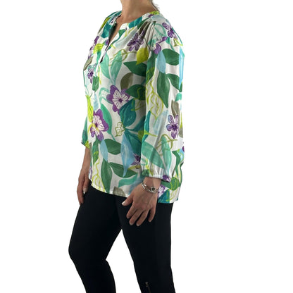 Bluse mit floralem Print. Mode von Rabe. Seidel Moden Onlineshop