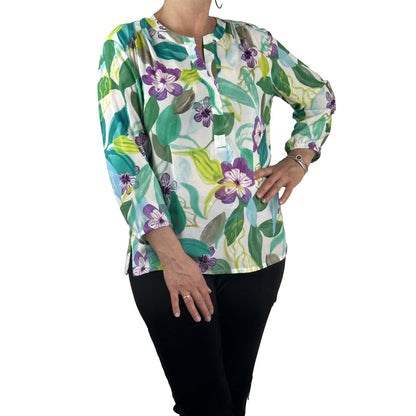Bluse mit floralem Print. Mode von Rabe. Seidel Moden Onlineshop
