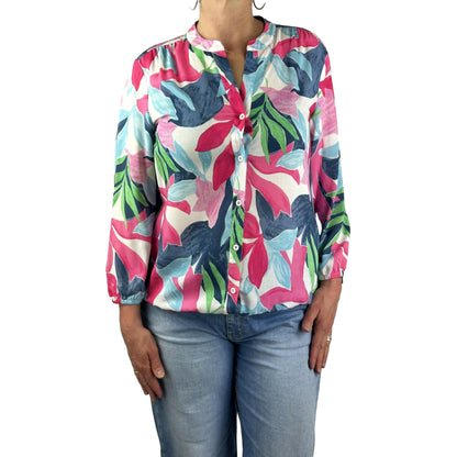 Bluse mit V-Ausschnitt. Mode von Rabe. Seidel Moden Onlineshop