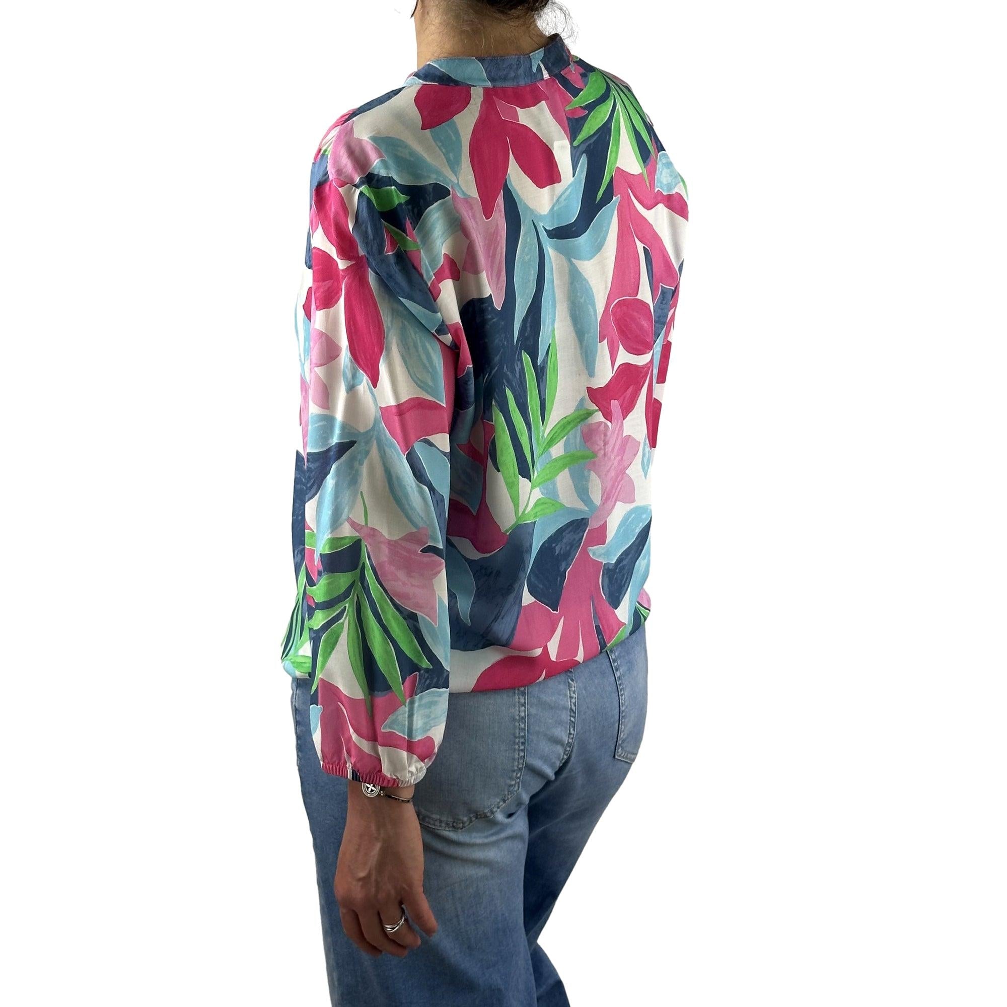 Bluse mit V-Ausschnitt. Mode von Rabe. Seidel Moden Onlineshop