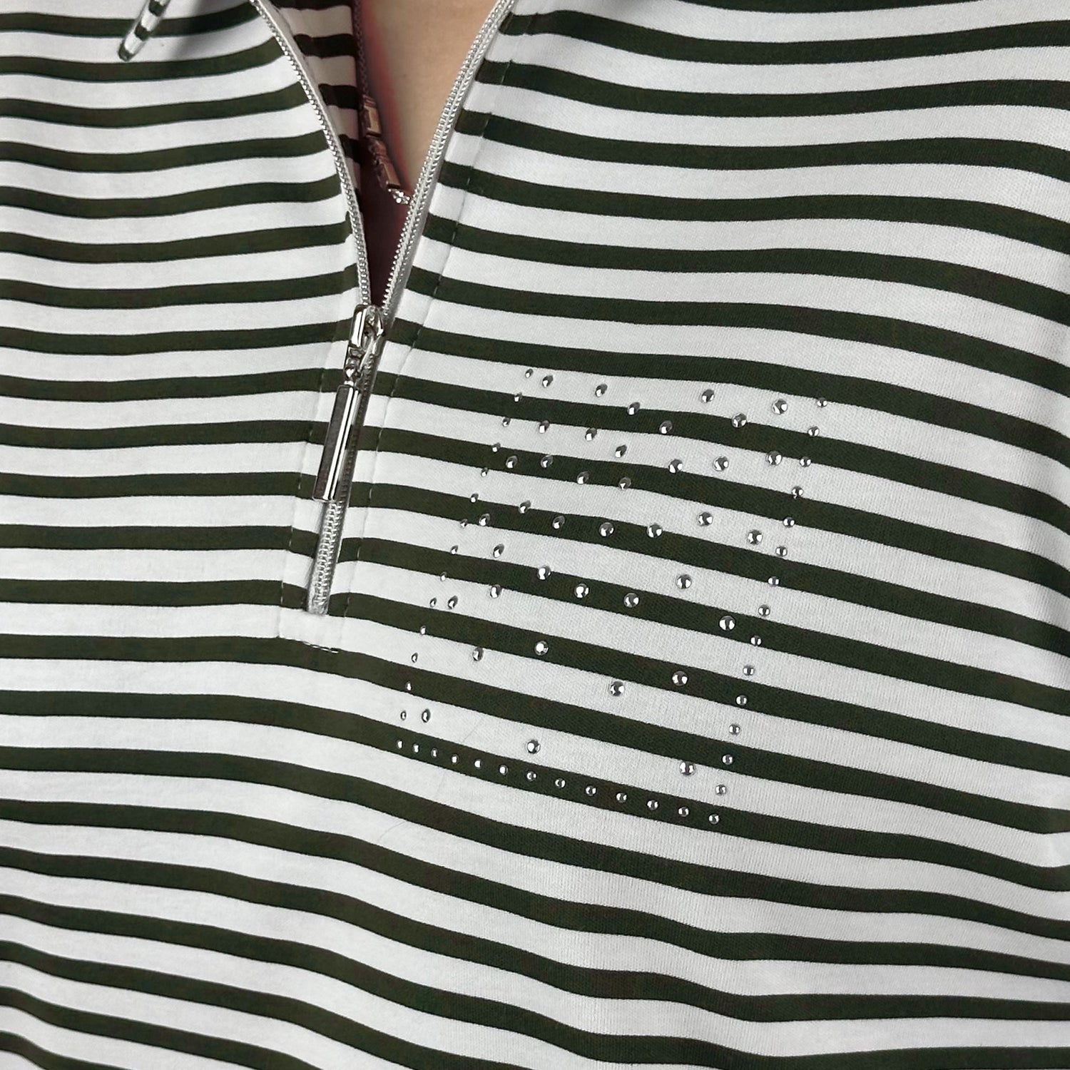 Poloshirt mit Reißverschluss. Mode von Rabe. Seidel Moden Onlineshop