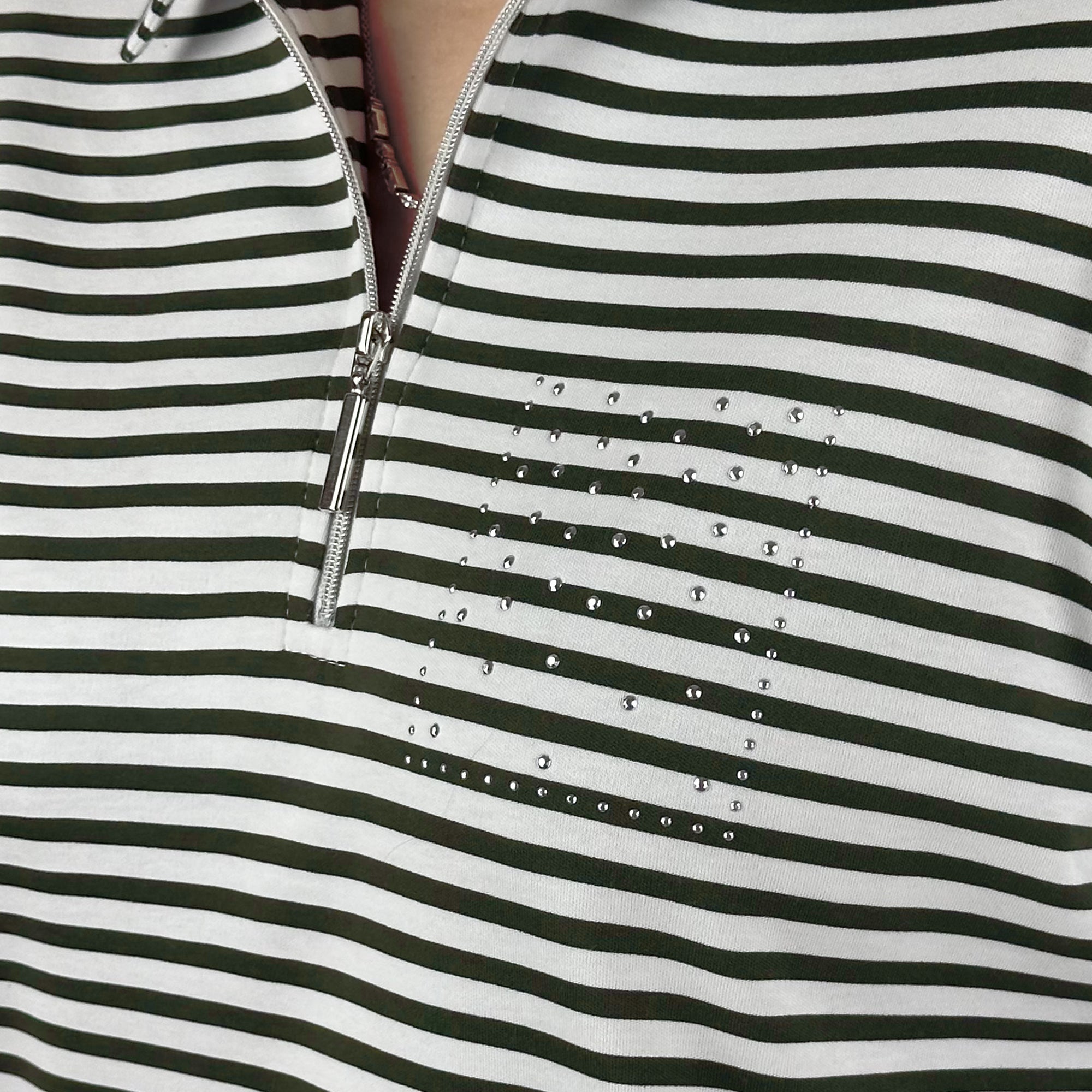 Poloshirt mit Reißverschluss. Mode von Rabe. Seidel Moden Onlineshop