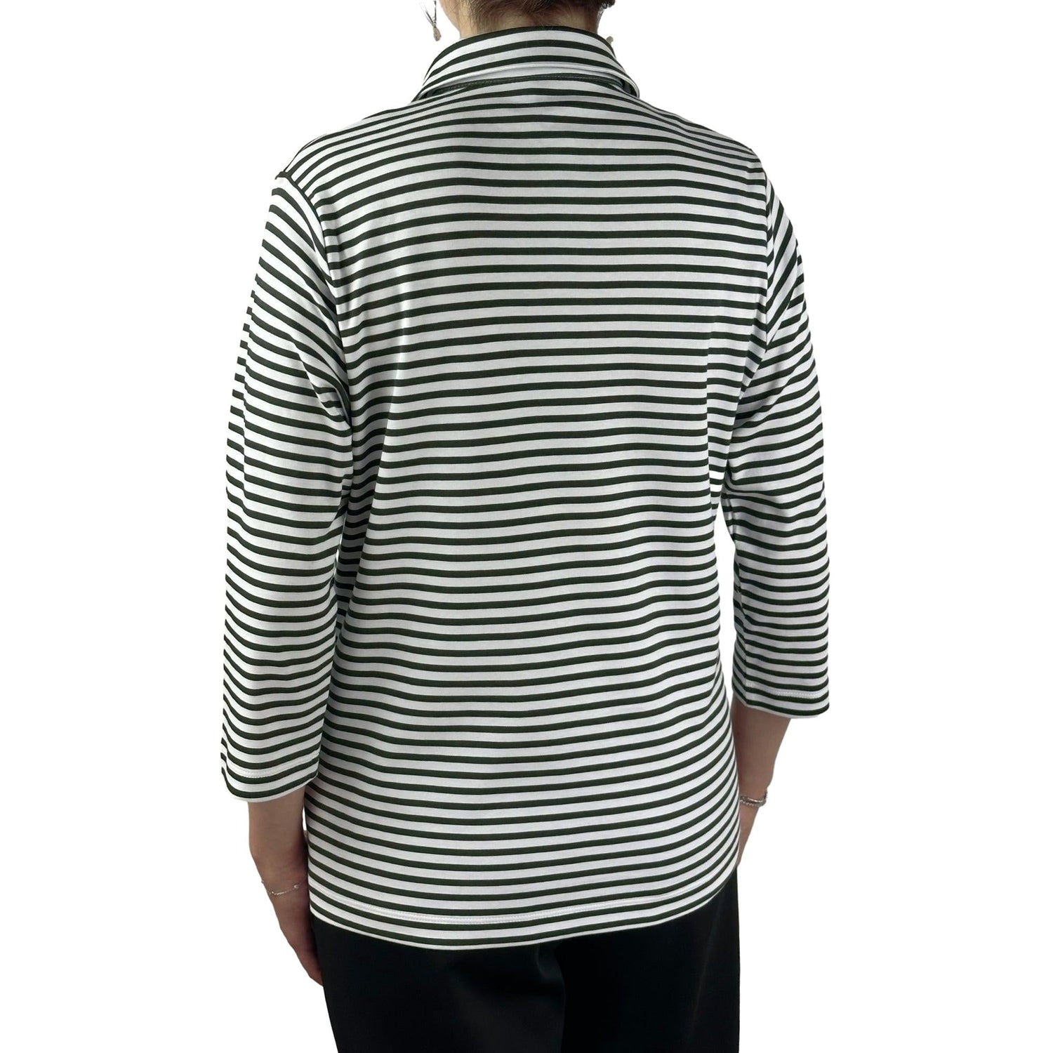 Poloshirt mit Reißverschluss. Mode von Rabe. Seidel Moden Onlineshop