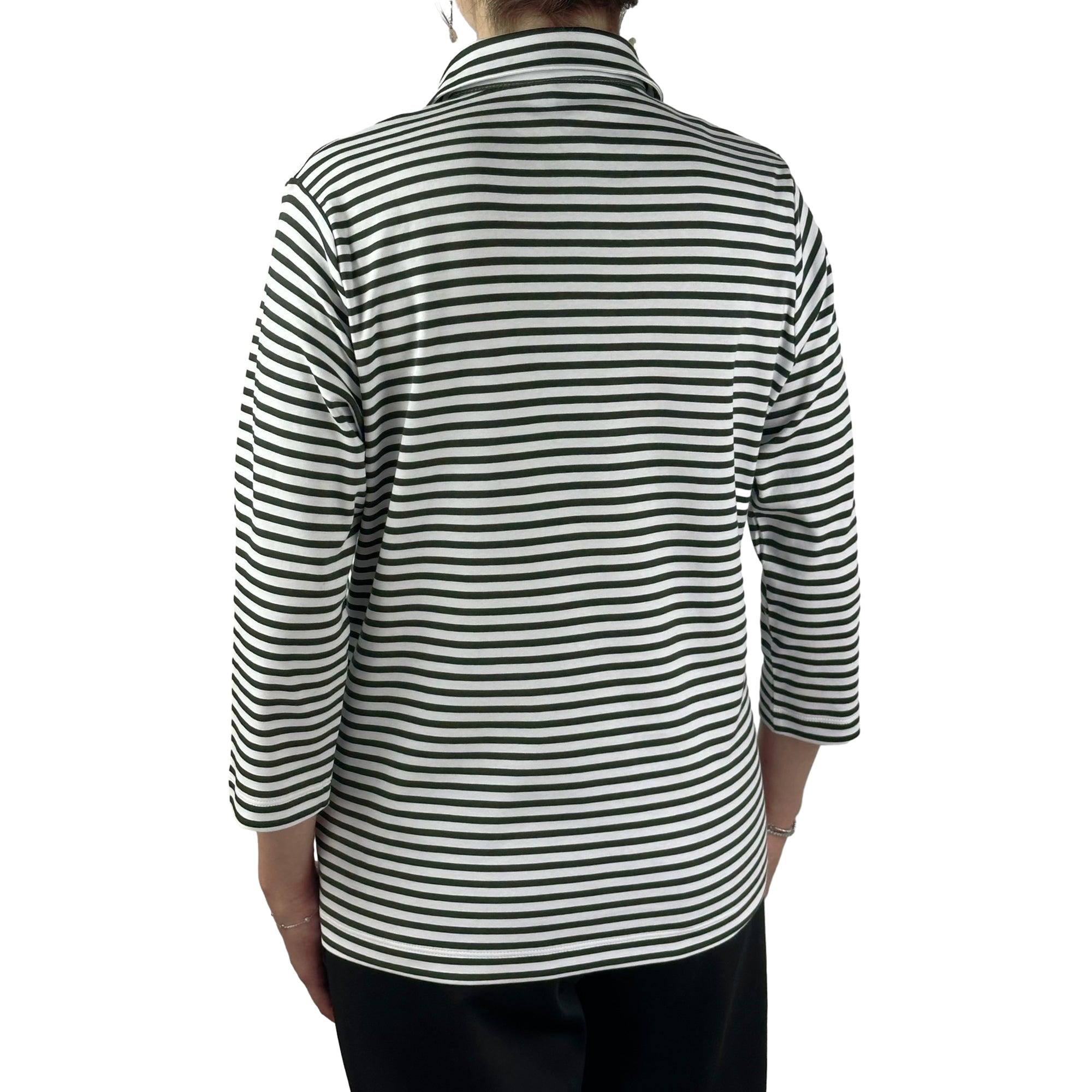 Poloshirt mit Reißverschluss. Mode von Rabe. Seidel Moden Onlineshop