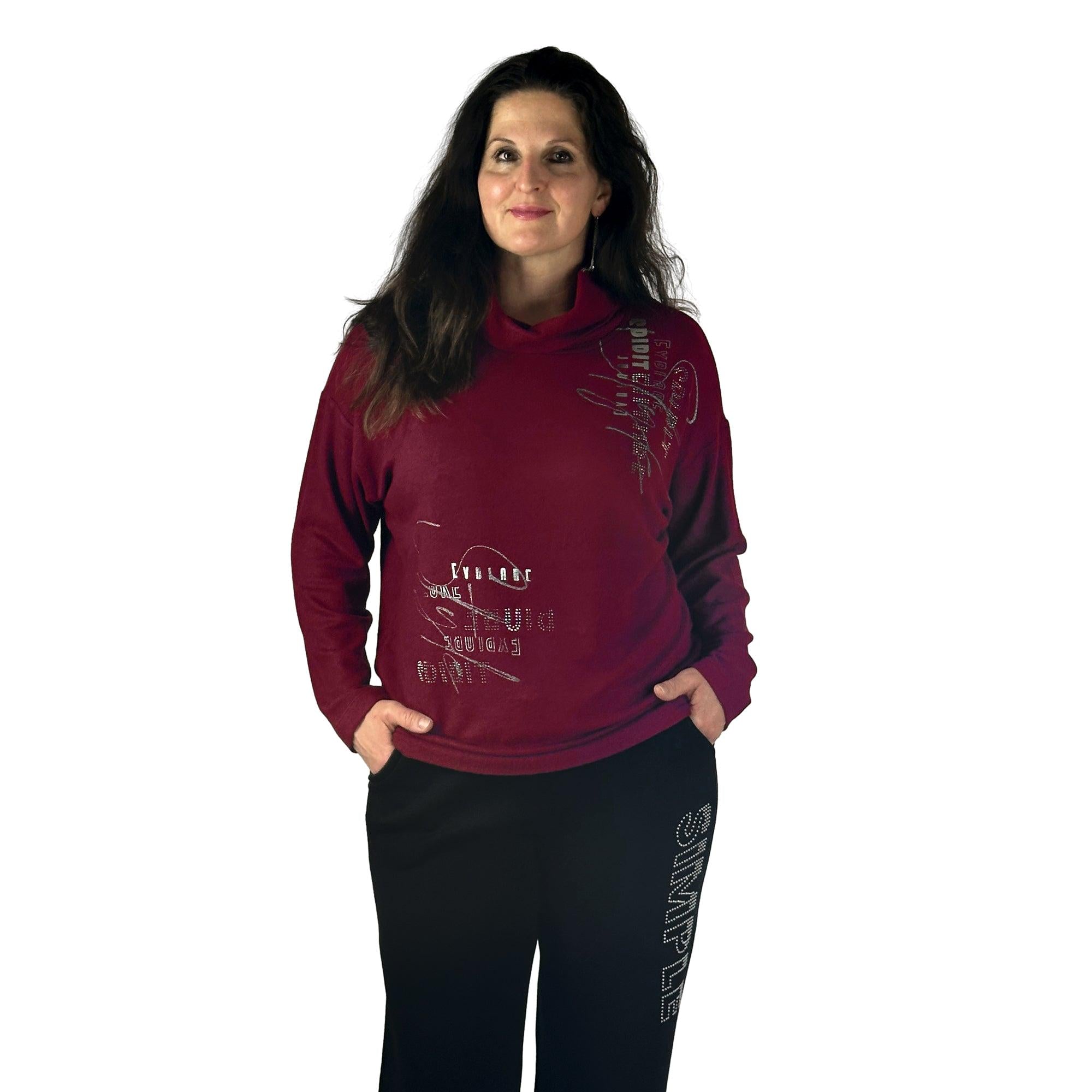 Pullover mit Rollkragen. Mode von Rabe. Seidel Moden Onlineshop