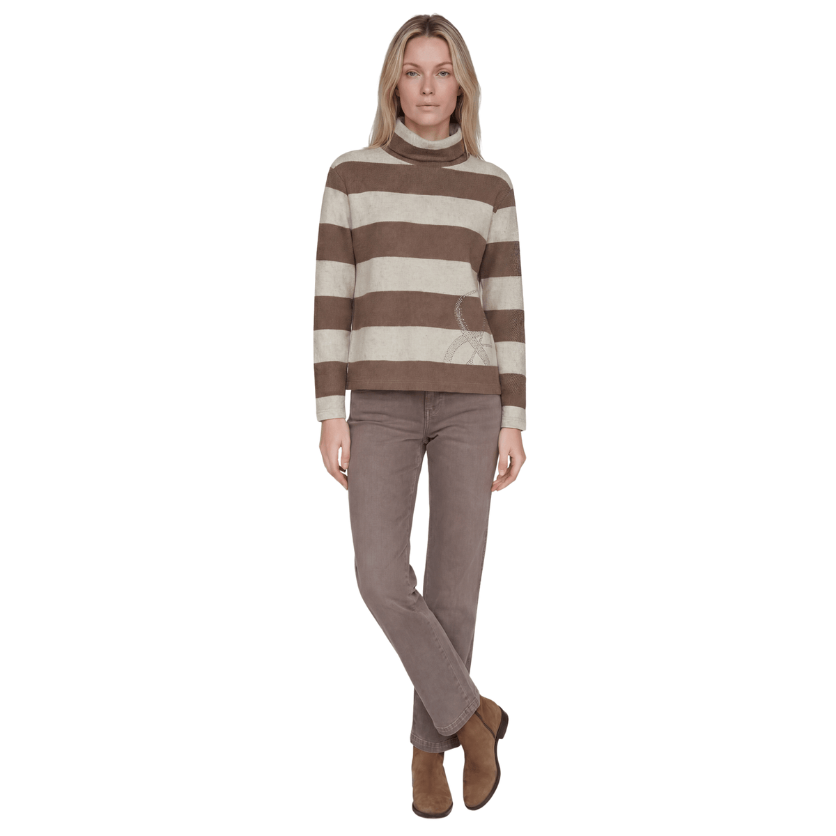 Pullover mit Rollkragen - Mode von Rabe