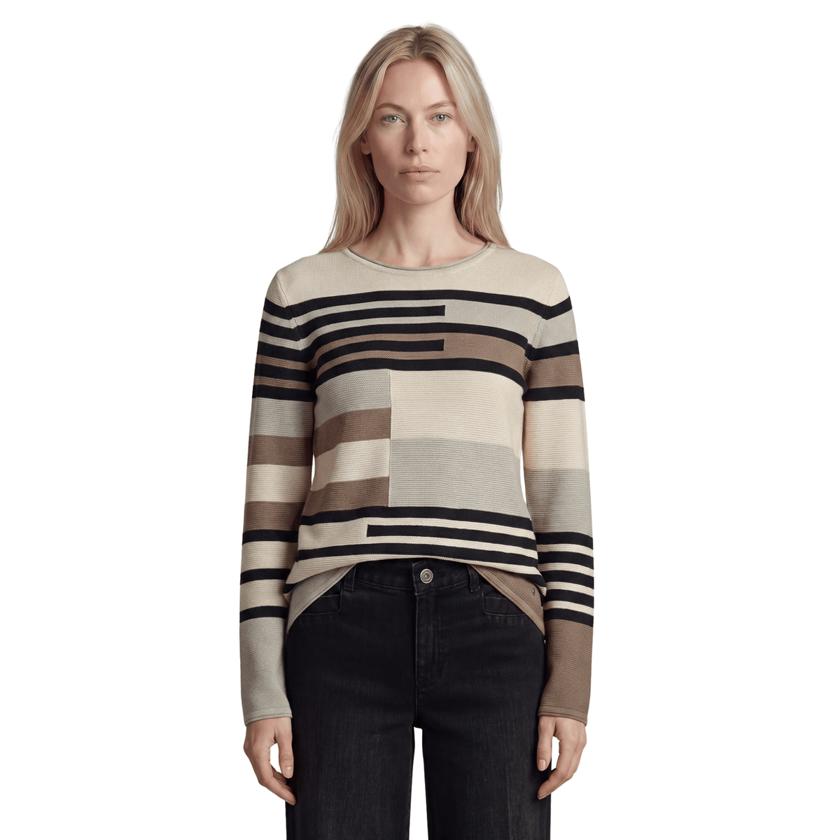 Pullover mit Streifen - Mode von Rabe