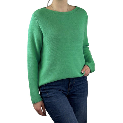 Rundhalspullover mit Strickmuster. Mode von Rabe. Seidel Moden Onlineshop