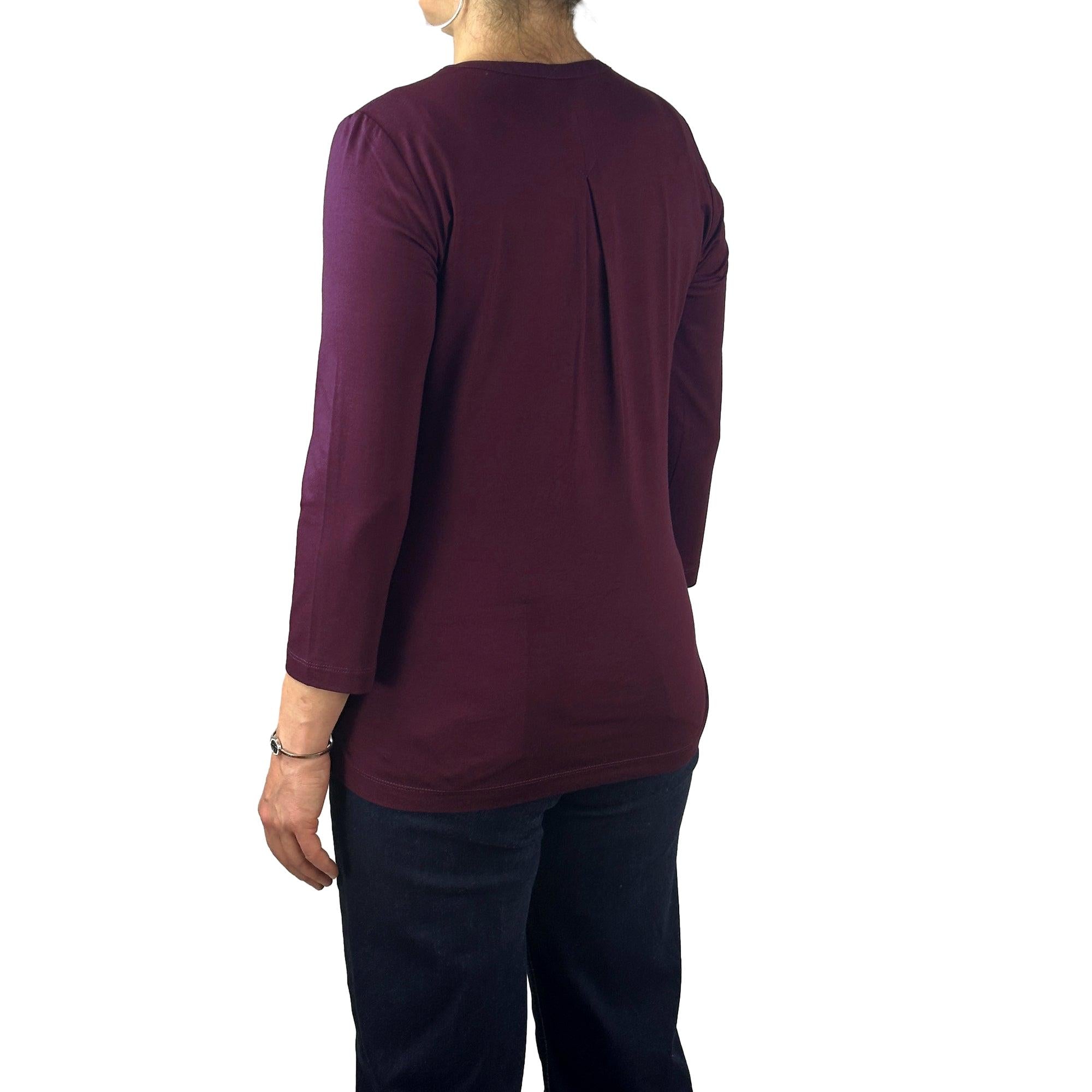 Schluse mit V-Ausschnitt. Mode von Rabe. Seidel Moden Onlineshop