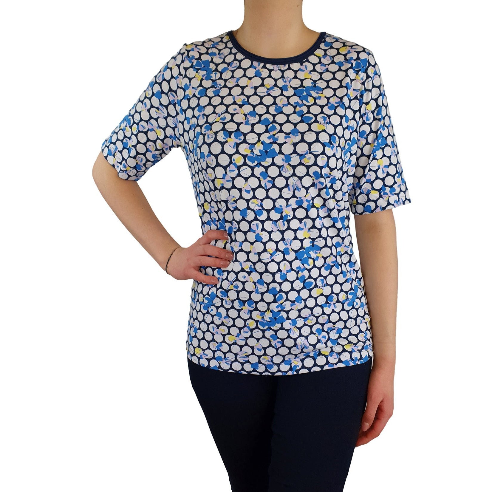 Shirt mit Allover-Print. Mode von Rabe. Seidel Moden Onlineshop