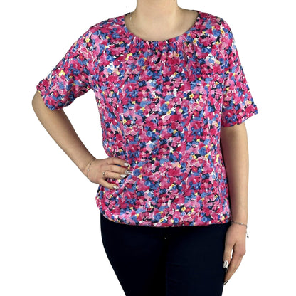 Shirt mit Tupfen. Mode von Rabe. Seidel Moden Onlineshop