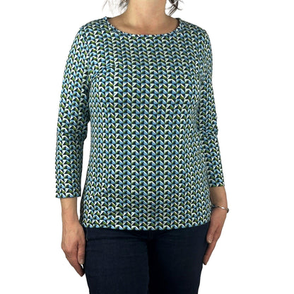 Shirt gemustert. Mode von Rabe. Seidel Moden Onlineshop