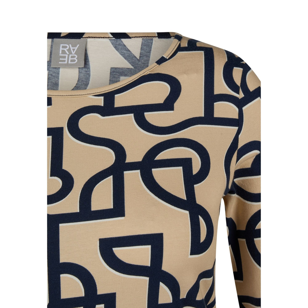 Shirt gemustert - Mode von Rabe