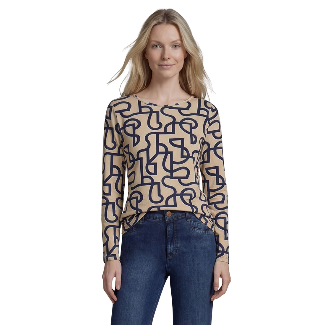 Shirt gemustert - Mode von Rabe