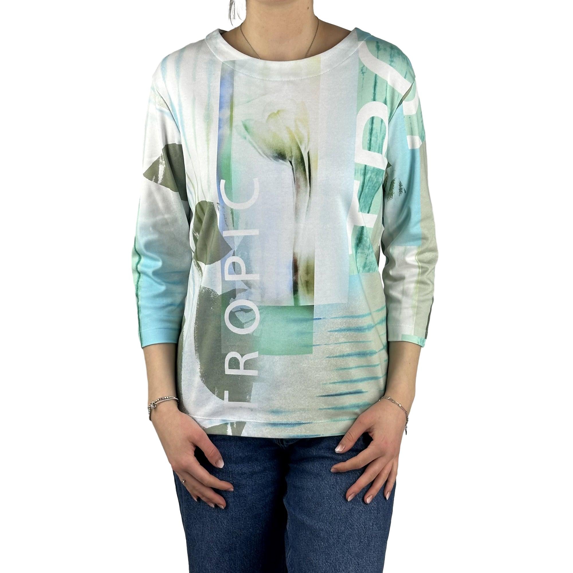 Shirt mit Allover-Print. Mode von Rabe. Seidel Moden Onlineshop