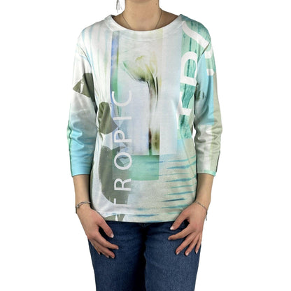 Shirt mit Allover-Print. Mode von Rabe. Seidel Moden Onlineshop