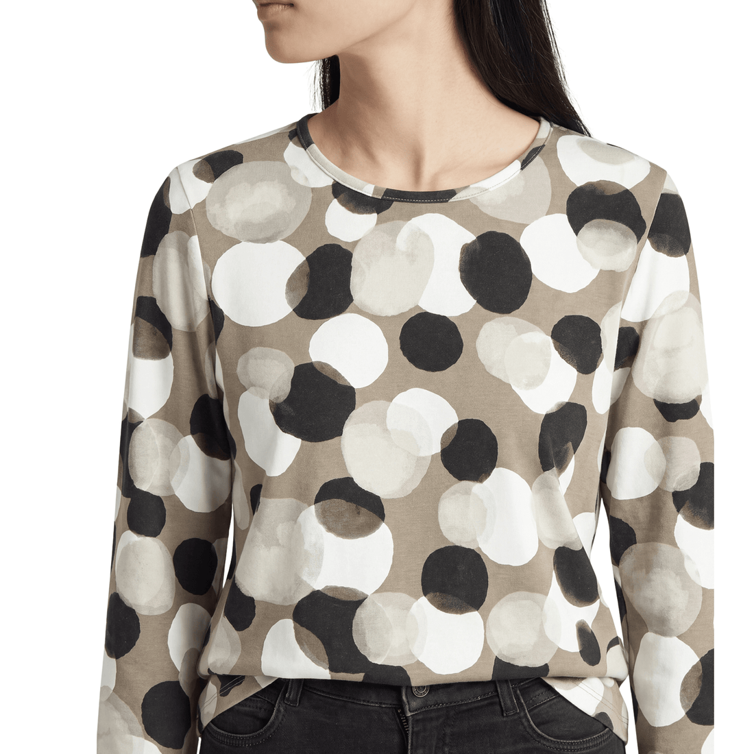 Shirt mit Allover-Print - Mode von Rabe