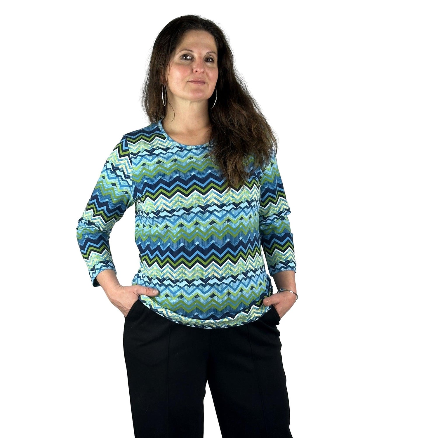 Shirt mit Allover-Print. Mode von Rabe. Seidel Moden Onlineshop