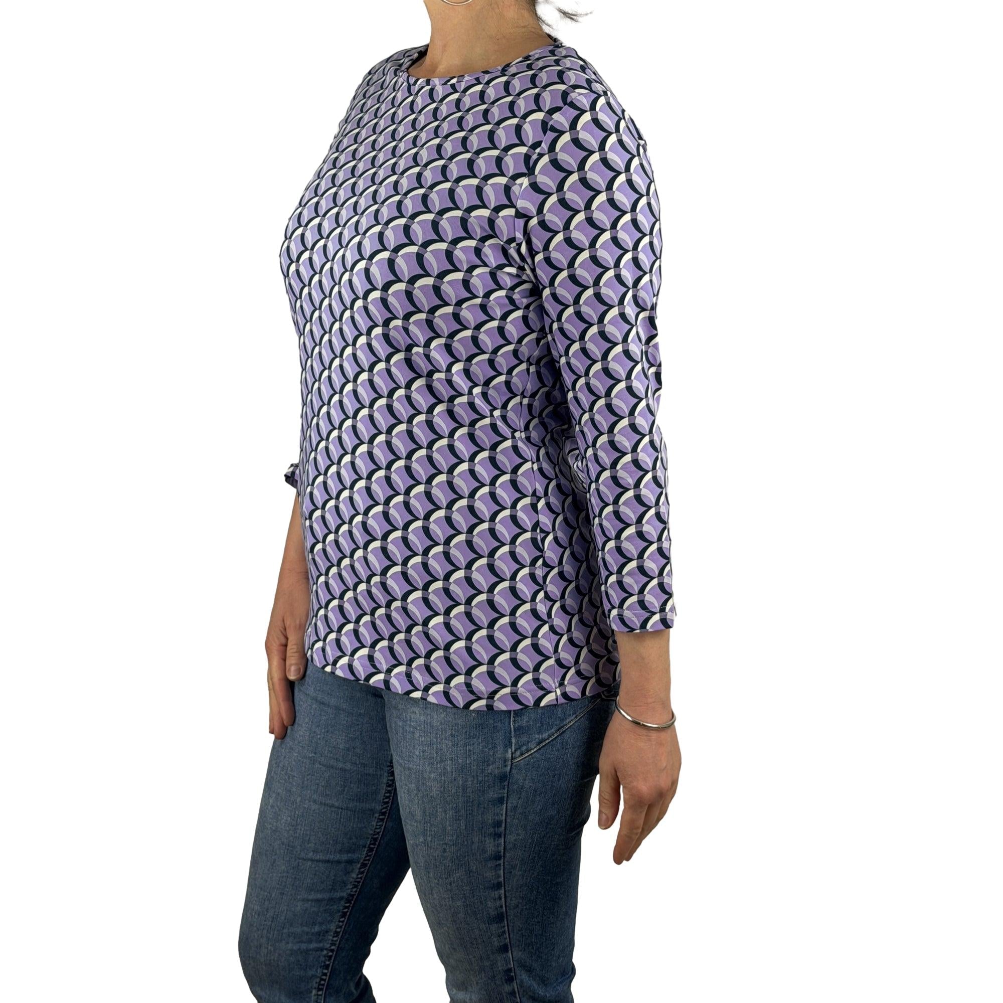 Shirt mit Allover - Print - Mode von Rabe