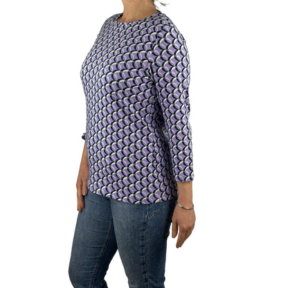 Shirt mit Allover - Print - Mode von Rabe