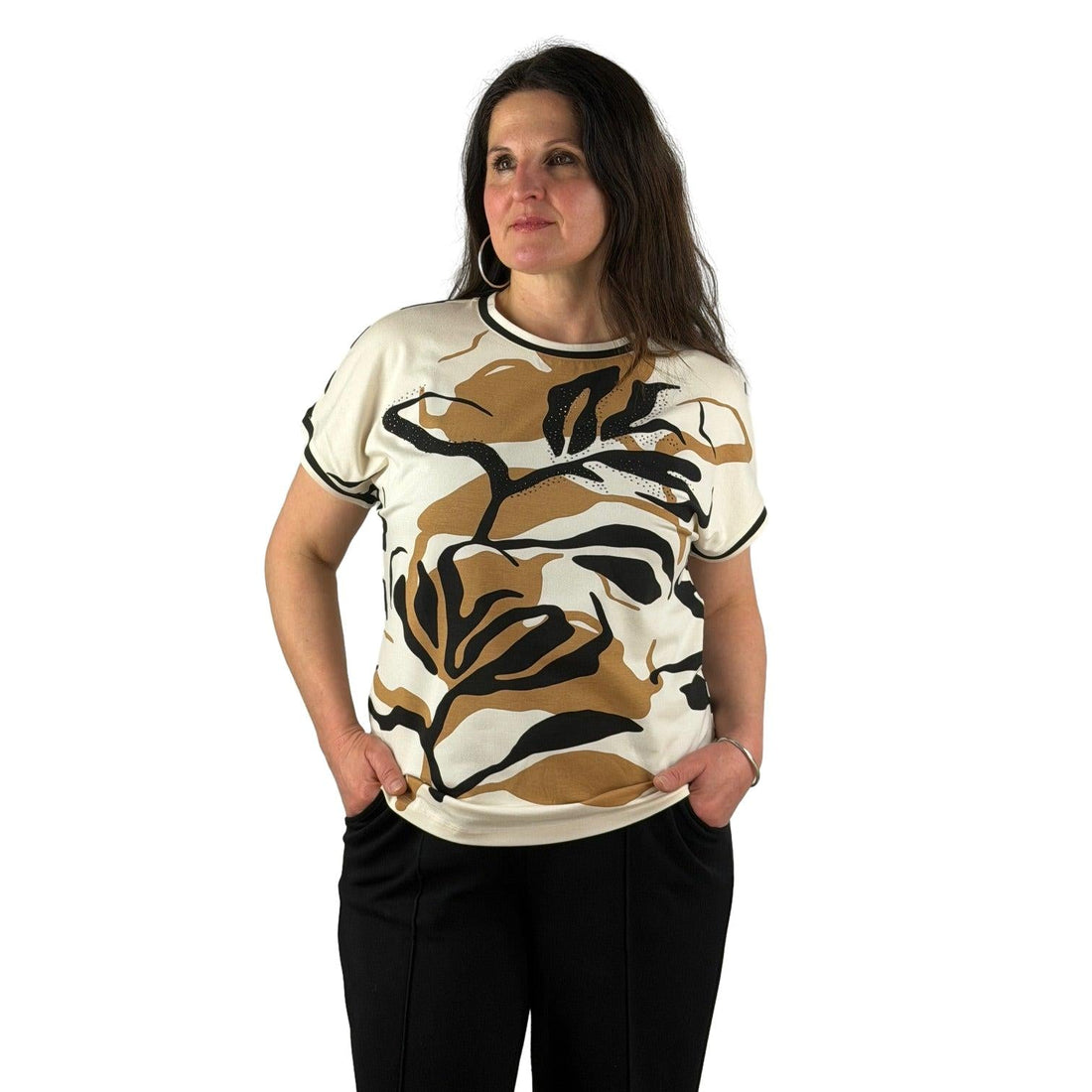 Shirt mit Print - Mode von Rabe